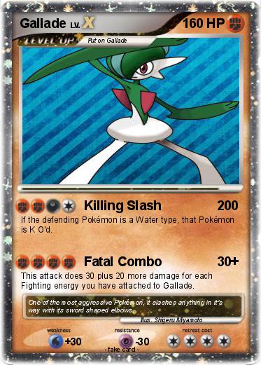 Pokemon Gallade