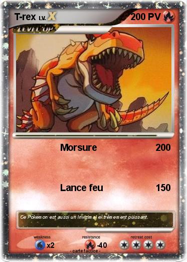 Pokemon T-rex