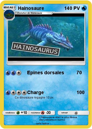 Pokemon Hainosaure