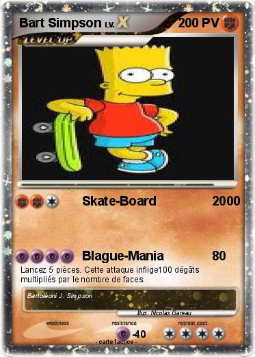 Pokemon Bart Simpson