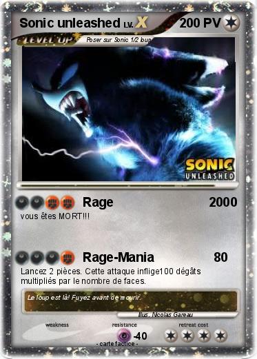 Pokemon Sonic unleashed