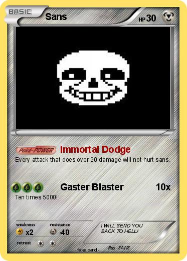Pokemon Sans