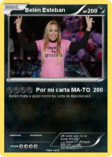Pokemon Belén Esteban