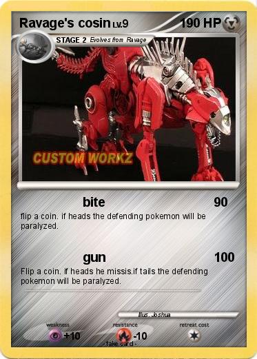 Pokemon Ravage's cosin