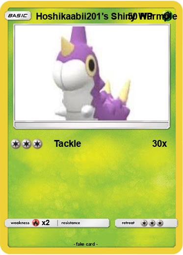 Pokemon Hoshikaabii201's Shiny Wurmple