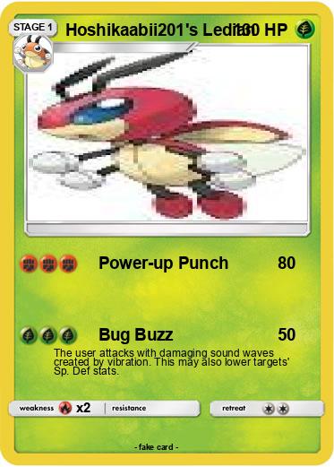 Pokemon Hoshikaabii201's Ledian