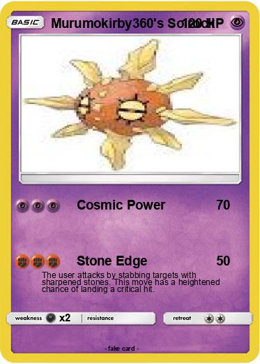 Pokemon Murumokirby360's Solrock