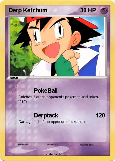 Pokemon Derp Ketchum
