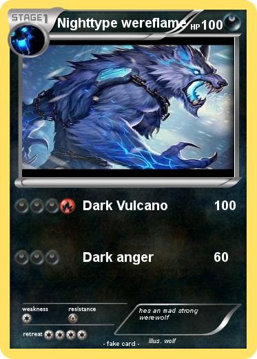 Pokemon Nighttype wereflame