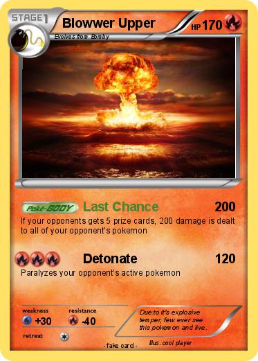 Pokemon Blowwer Upper