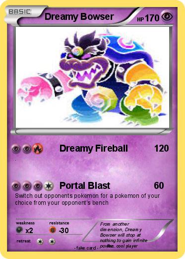 Pokemon Dreamy Bowser