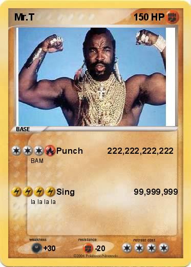 Pokemon Mr.T