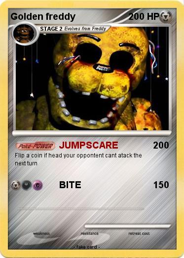 Pokemon Golden freddy
