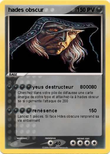 Pokemon hades obscur