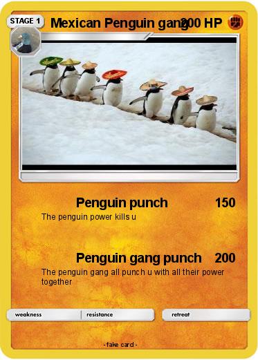 Pokemon Mexican Penguin gang