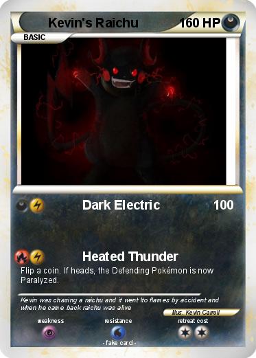 Pokemon Kevin's Raichu