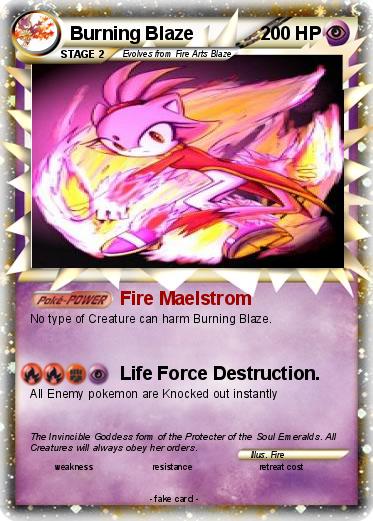 Pokemon Burning Blaze