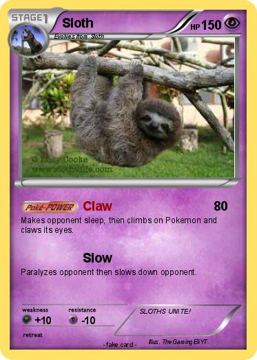 Pokemon Sloth