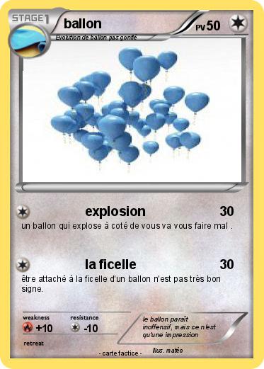 Pokemon ballon
