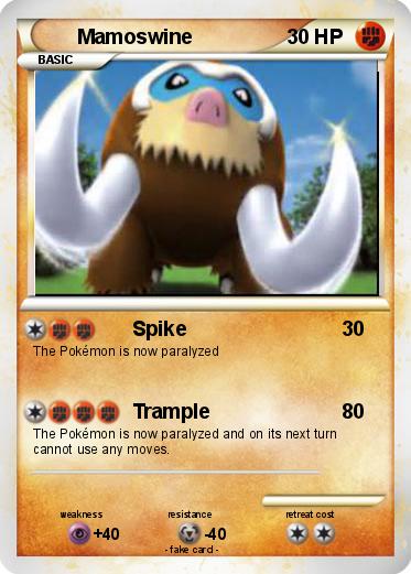 Pokemon Mamoswine