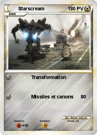 Pokemon Starscream