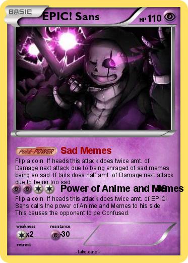 Pokemon EPIC! Sans