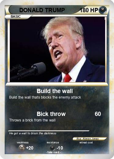 Pokemon DONALD TRUMP