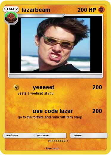 Pokemon lazarbeam