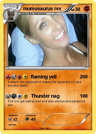 Pokemon mumosaurus rex