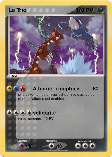 Pokemon Le Trio                                1