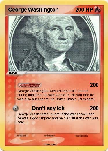 Pokemon George Washington