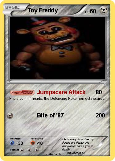 Pokemon Toy Freddy
