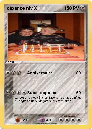 Pokemon céxence niv X