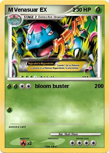 Pokemon M Venasuar EX                 2