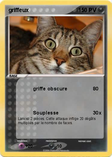Pokemon griffeux
