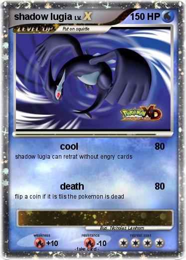 Pokemon shadow lugia