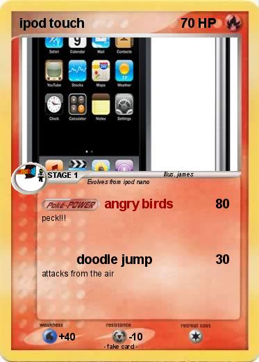 Pokemon ipod touch
