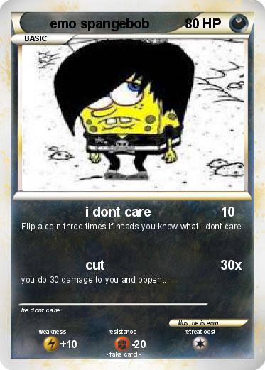 Pokemon emo spangebob