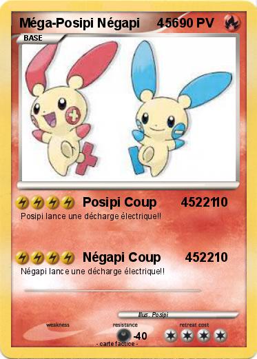 Pokemon Méga-Posipi Négapi     456