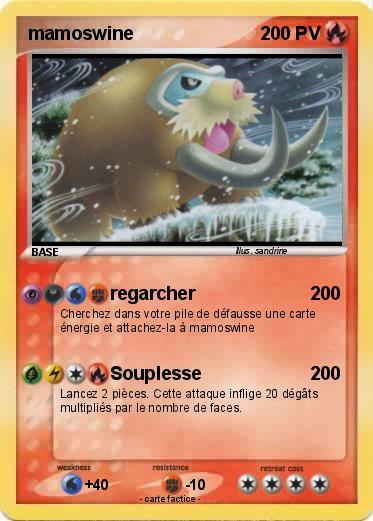 Pokemon mamoswine