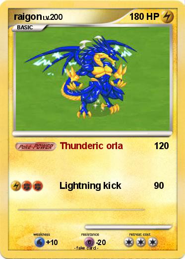 Pokemon raigon