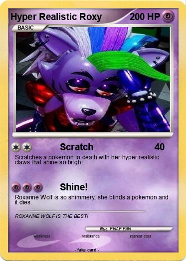 Pokemon Hyper Realistic Roxy