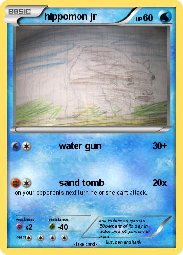 Pokemon hippomon jr