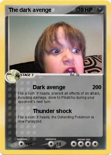 Pokemon The dark avenge