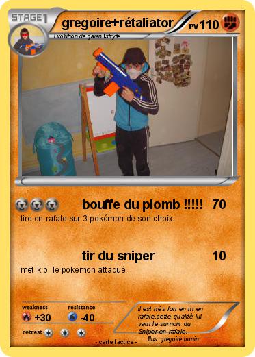Pokemon gregoire+rétaliator