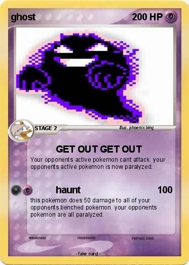 Pokemon ghost