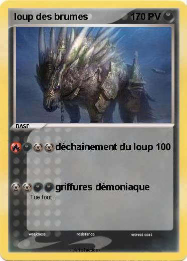 Pokemon loup des brumes