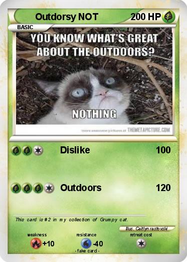 Pokemon Outdorsy NOT