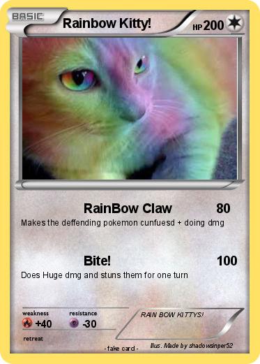 Pokemon Rainbow Kitty!