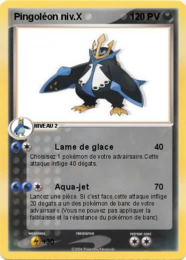 Pokemon Pingoléon niv.X